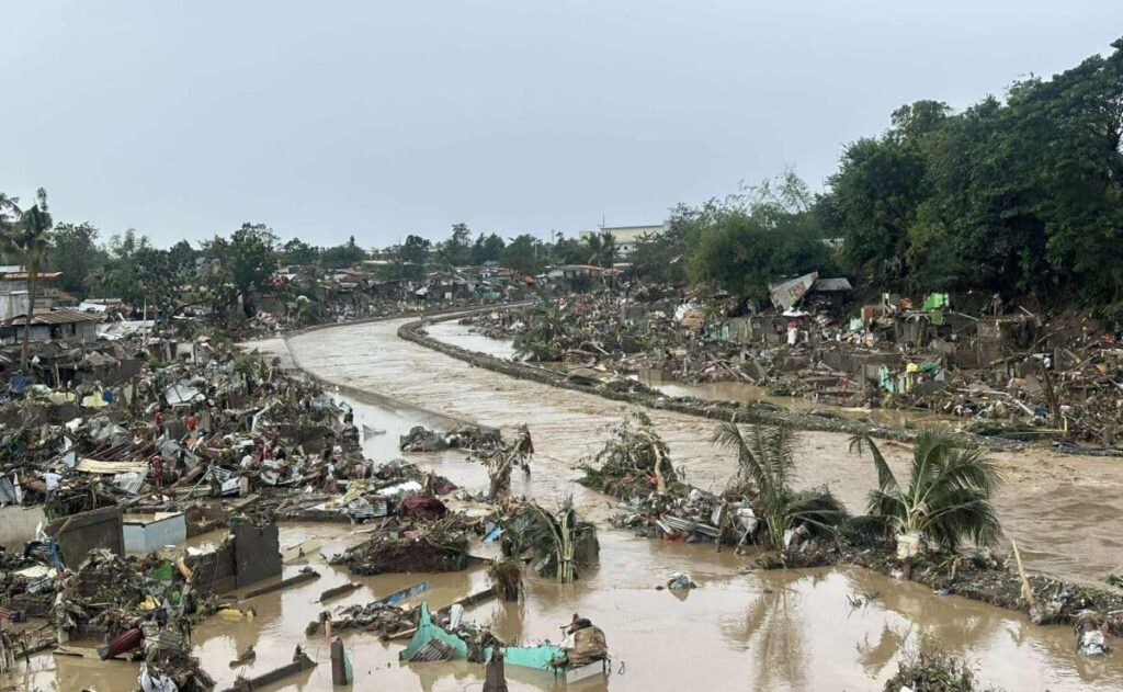 typhoon Tino damage talisay cebu