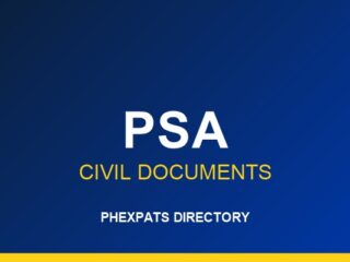 PSA Serbilis — Civil Registry Documents